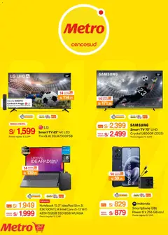 Vista previa de folleto Metro catálogo de la Metro válido desde 11.05.2026 | Página: 4 | Productos: Smartphone, Notebook