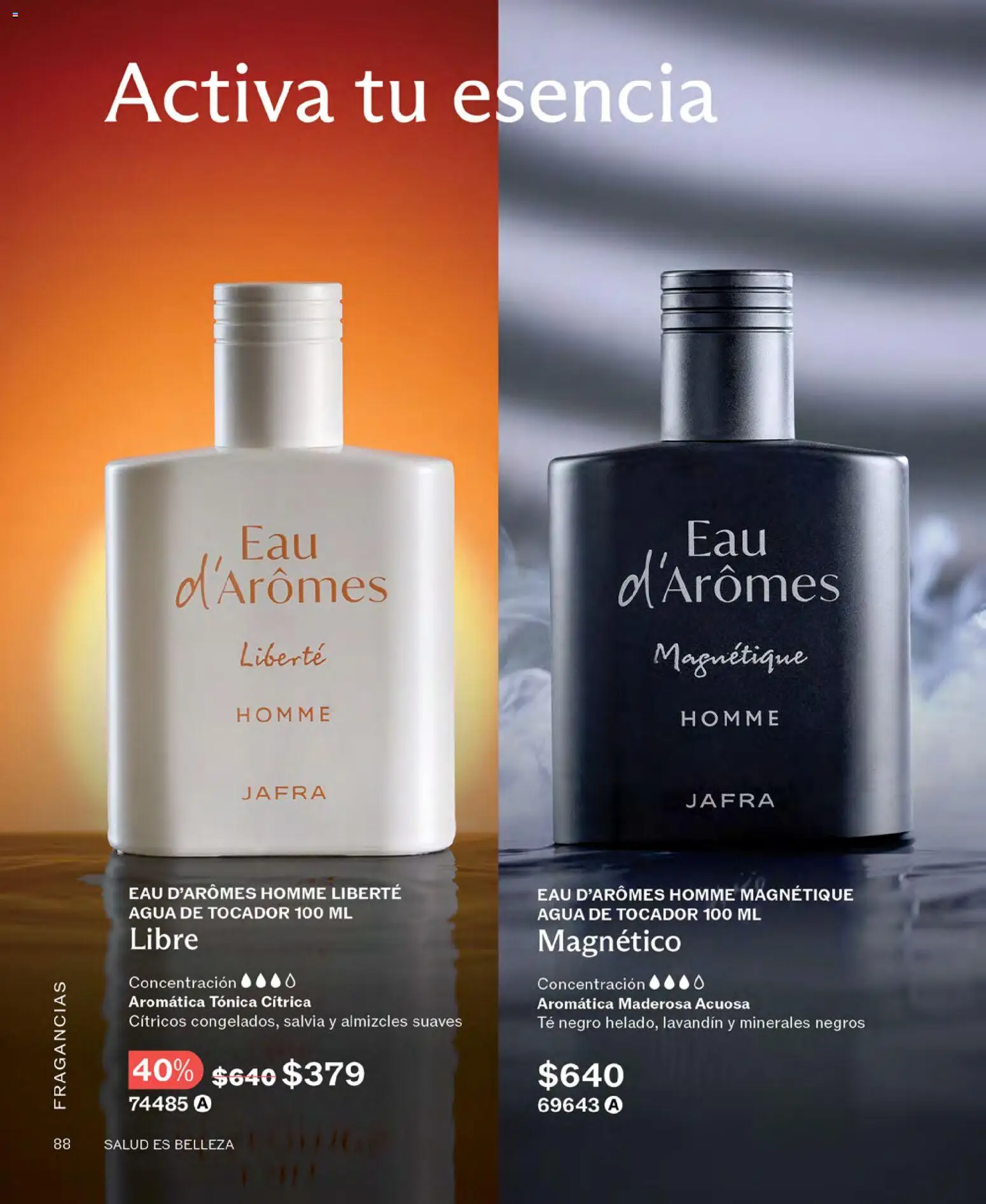 Nuevas ofertas de JAFRA válidas en toda la República Mexicana desde el 01/08/2026. ¡Encuentra las mejores ofertas en JAFRA catálogo! | Página: 88