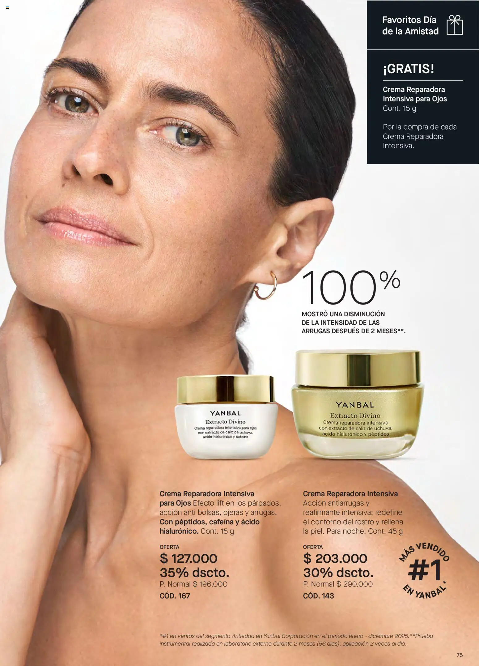 Yanbal revista - valida desde el 15/08/2026 | Página: 75 | Productos: Crema, Contorno
