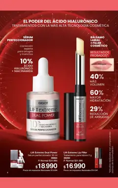 Vista previa Gigot - CAMPAÑA 12 válido desde el 31/07/2026 | Página: 10 | Productos: Serum, Perfeccionador, Bálsamo