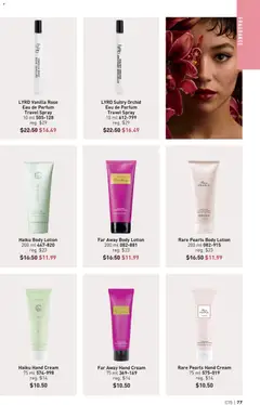 Preview of Avon Brochure Campaign from shop Avon valid from Jul 16, 2026 | Page: 77