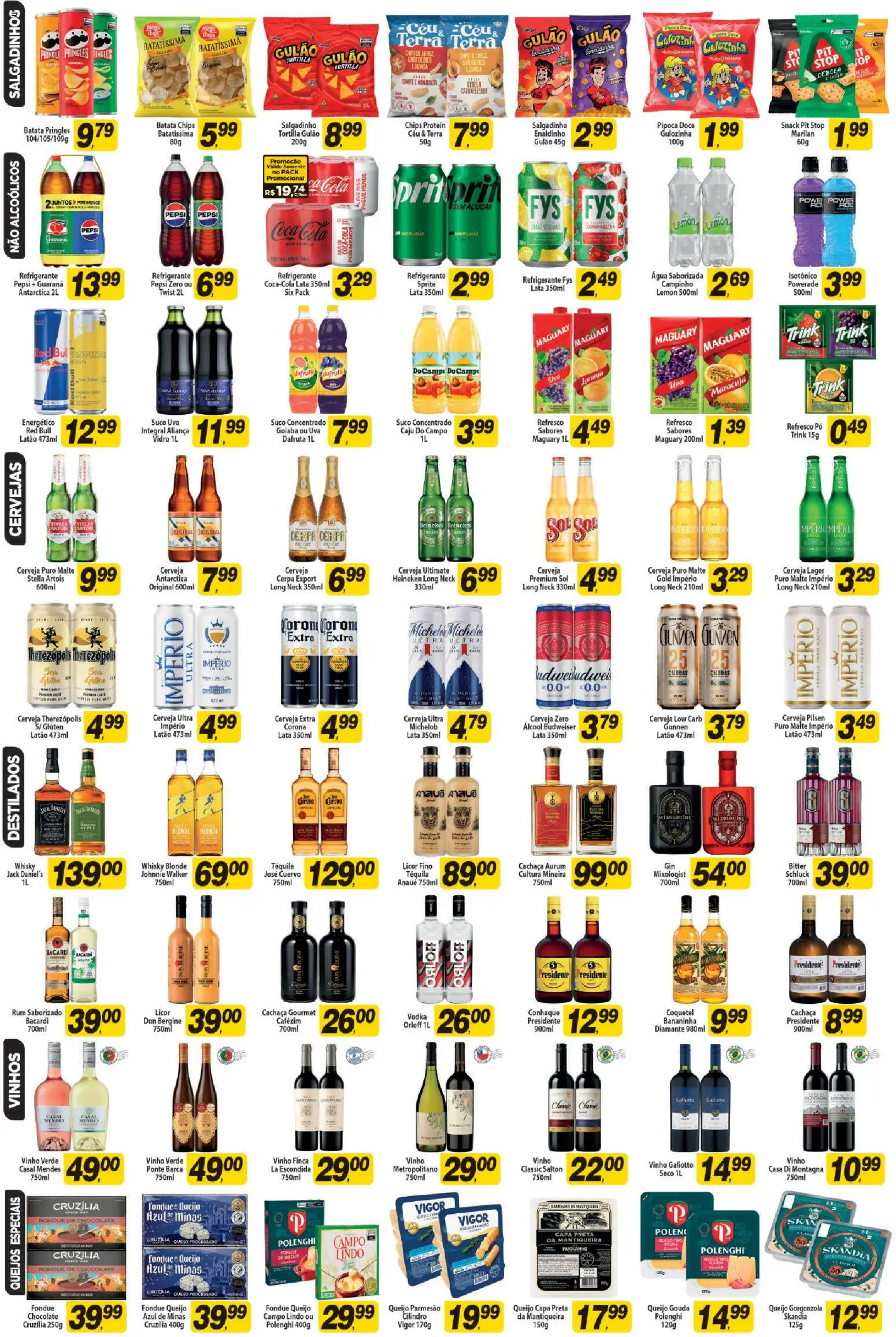 Coelho Diniz Folheto - válido de 13/08/2026 | Página: 3 | Produtos: Pepsi, Conhaque, Rum saborizado, Rum