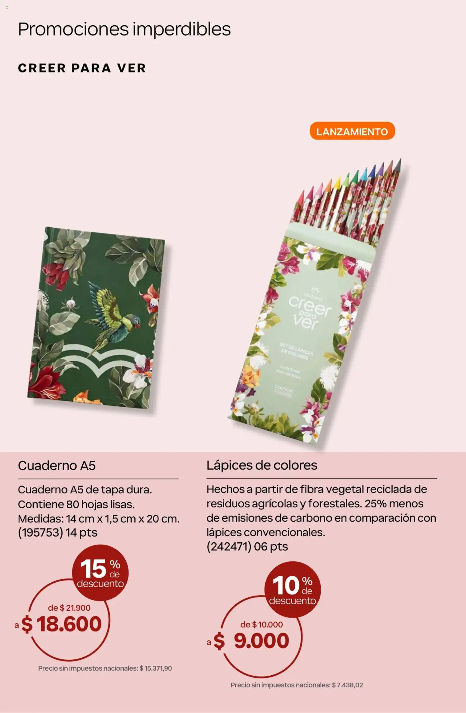 Catálogo Natura Ciclo 10 │ válido desde el 30/06/2026 | Página: 69 | Productos: Cuaderno