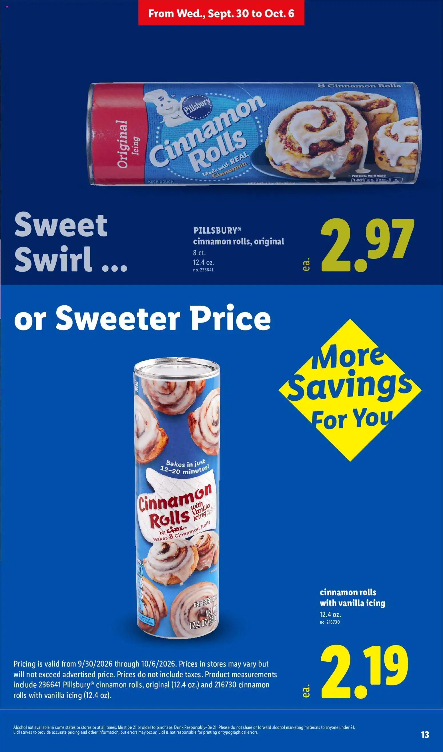 Lidl Weekly Ad - valid from 09/30/2026 | Page: 13