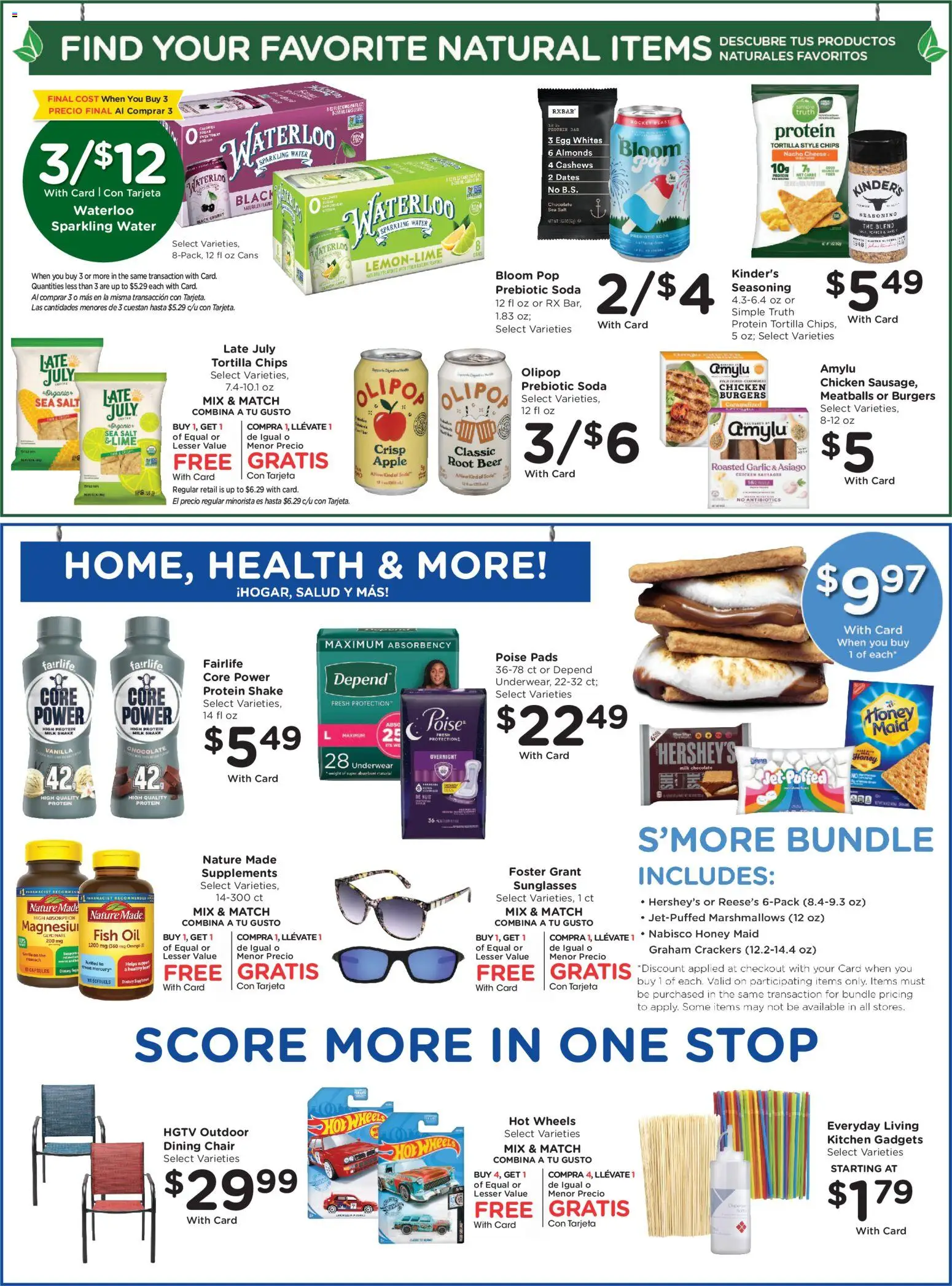 Smith's Weekly Ad - ID - valid from 20.05.2026 | Page: 7 | Products: Fish Oil, Chocolate, Salt, Garlic