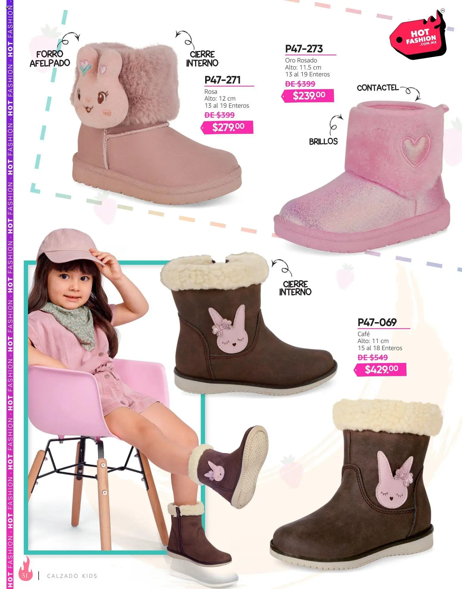 Nuevas ofertas de Cklass válidas en toda la República Mexicana desde el 03/08/2026. ¡Encuentra las mejores ofertas en Cklass catálogo Hot Fashion Calzado! | Página: 52 | Productos: Café
