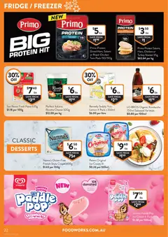 Preview of Foodworks - Catalogue NSW - valid from 09/09/2026 | Page: 22 | Products: Ham, Beer, Desserts, Ice