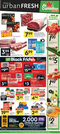 Preview of Sobeys weekly flyer / circulaire from shop Sobeys valid from Oct 15, 2026