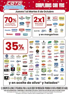 Vista previa Coto - Salon Marcas A válido desde el 01/10/2026