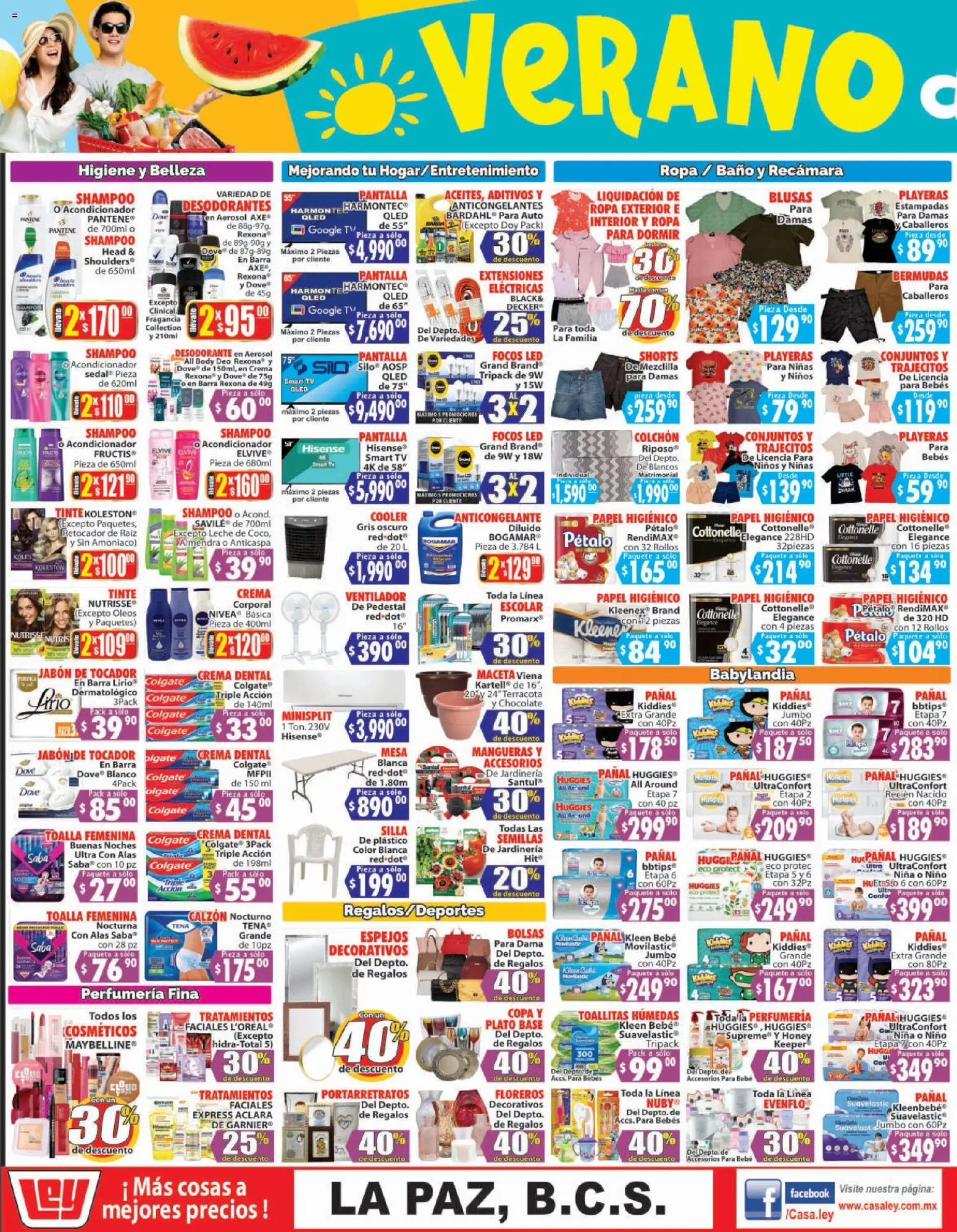 Nuevas ofertas de Casa Ley válidas en toda la República Mexicana desde el 04/08/2026. ¡Encuentra las mejores ofertas en Casa Ley folleto Autoservicio! | Página: 3 | Productos: Desodorante, Ventilador, Leche, Almendra