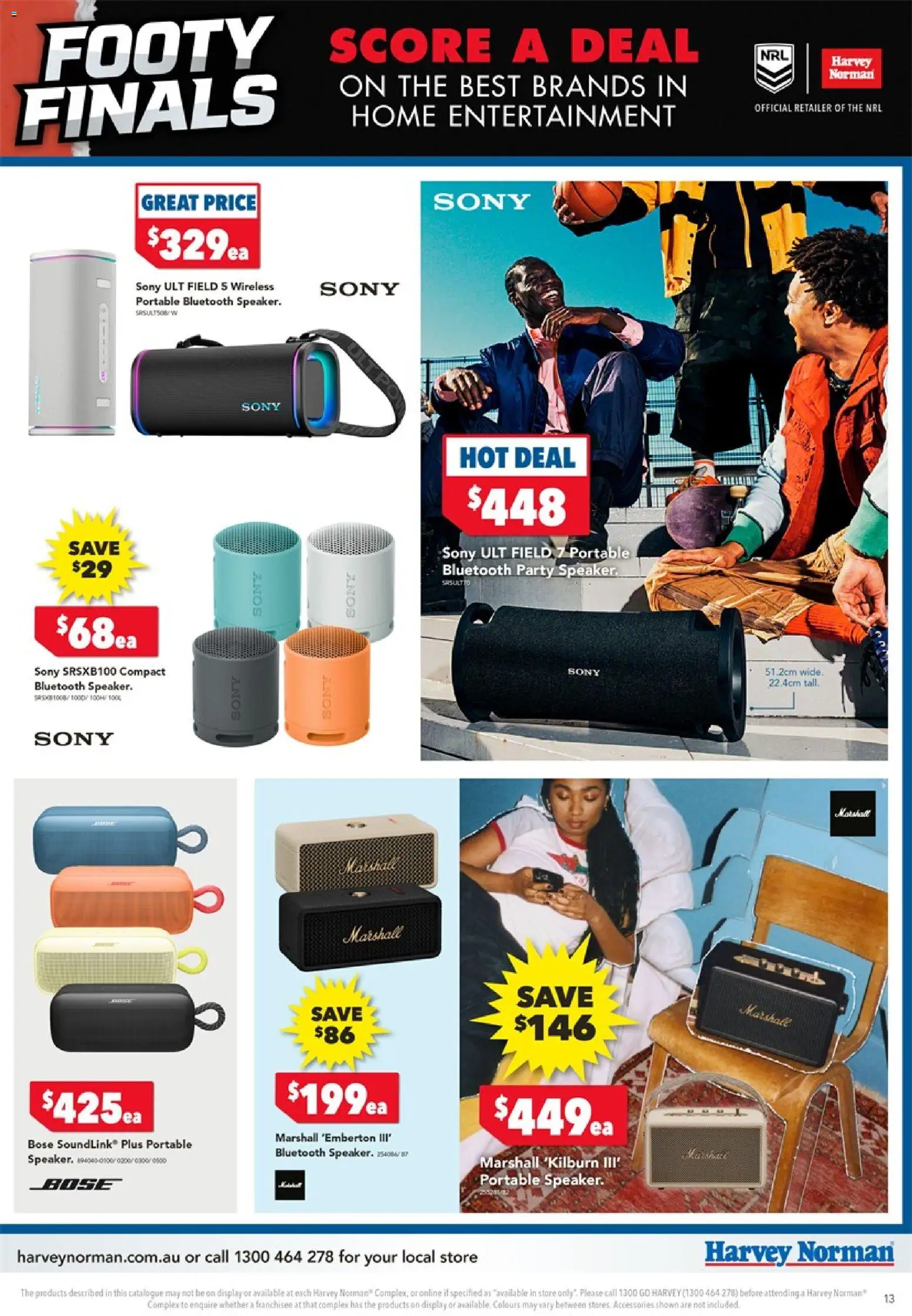 Harvey Norman catalogue - valid from 24/09/2026 | Page: 13 | Products: Accessories, Portable