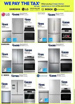 Preview of Rona weekly flyer from shop Rona valid from 07.05.2026 | Page: 21 | Products: Refrigerator, Dishwasher, Pizza