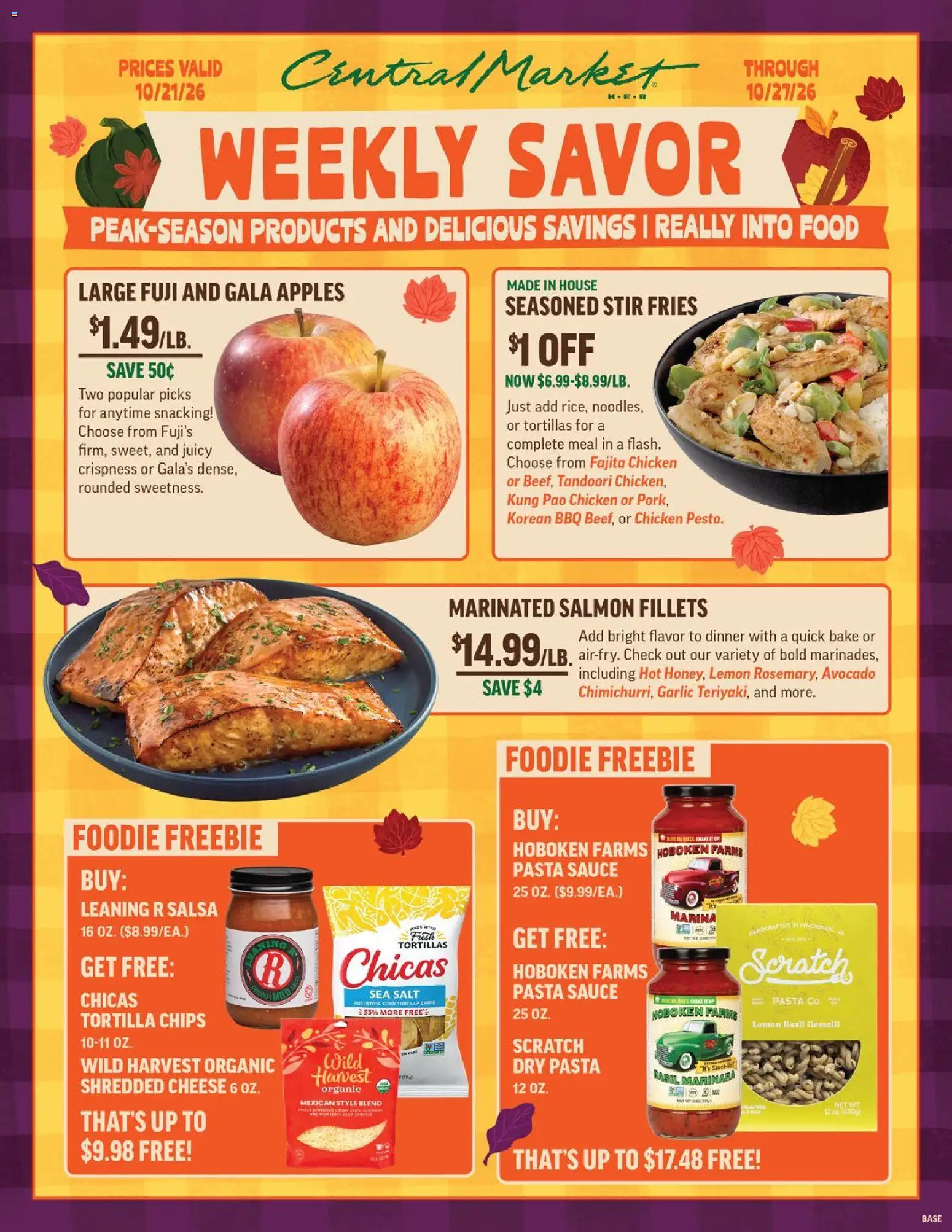 Central Market Weekly Ad - valid from 10/21/2026 | Page: 1
