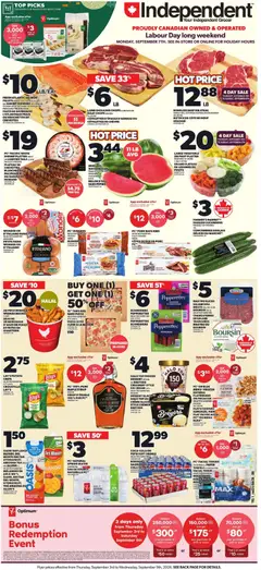 Preview of Independent Grocer weekly flyer / circulaire from shop Independent Grocer valid from Sep 3, 2026