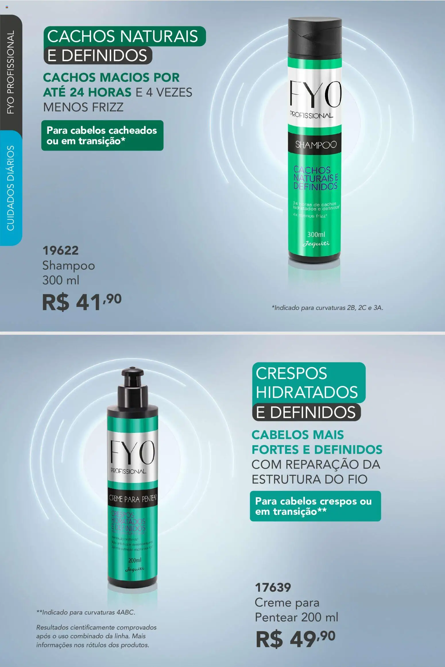 Jequiti Folheto - válido de 14/07/2026 | Página: 49 | Produtos: Shampoo, Creme