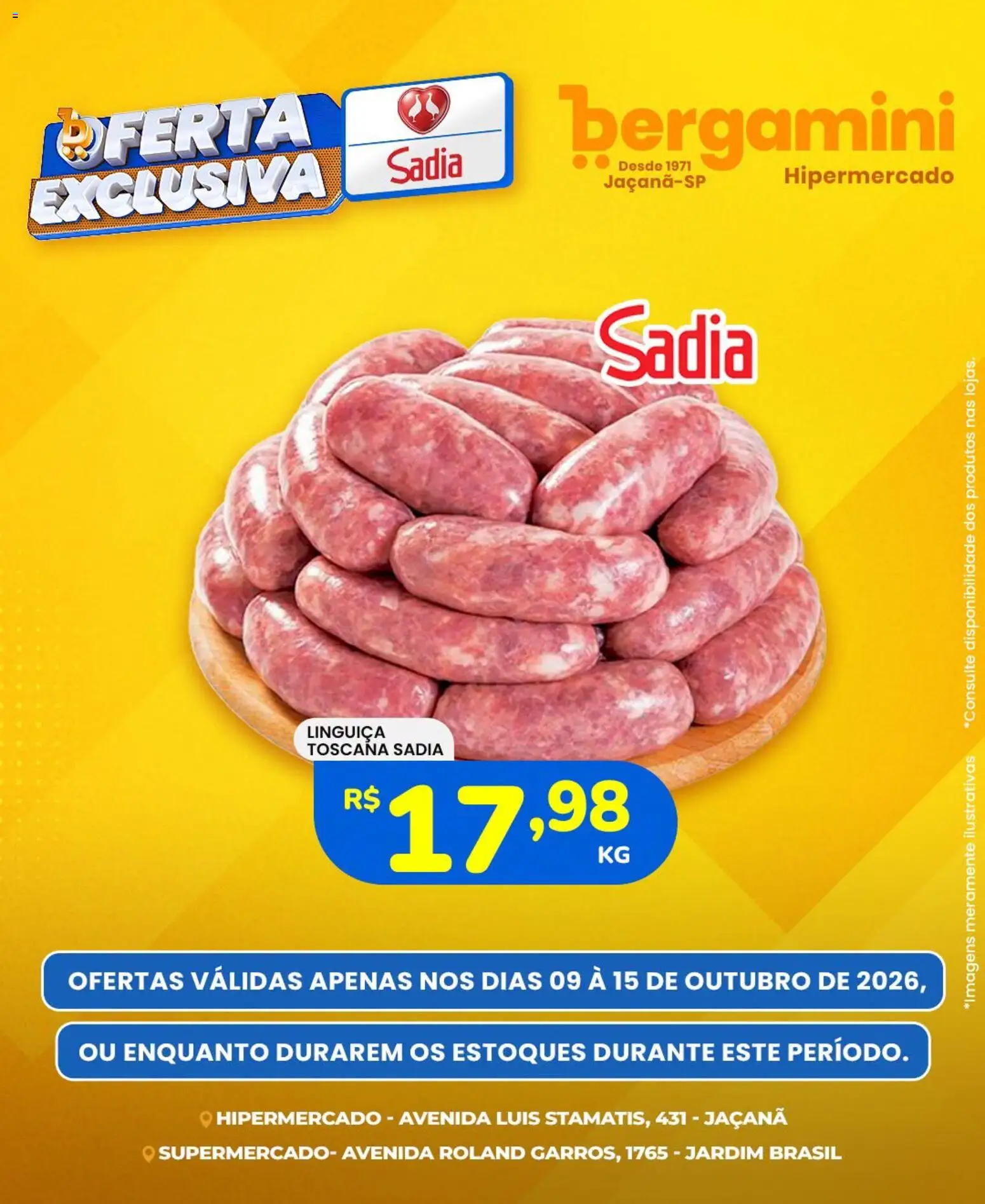 Supermercado Bergamini Folheto - válido de 09/10/2026 | Página: 3