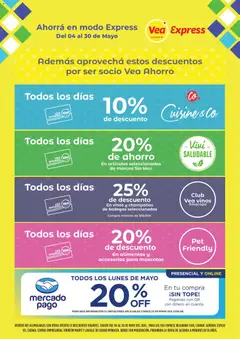 Vista previa Vea - Ofertas Vea Express Mendoza válido desde el 04.05.2026 | Página: 2 | Productos: Espejo, General