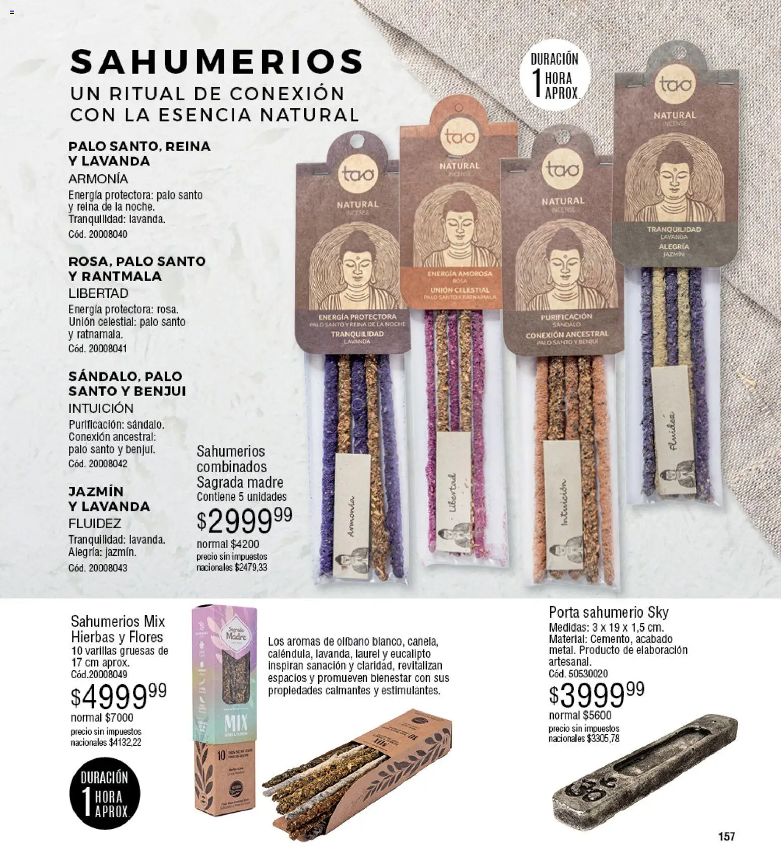 Millanel - Catálogo │ válido desde el 25.05.2026 | Página: 181 | Productos: Sahumerio, Porta sahumerio