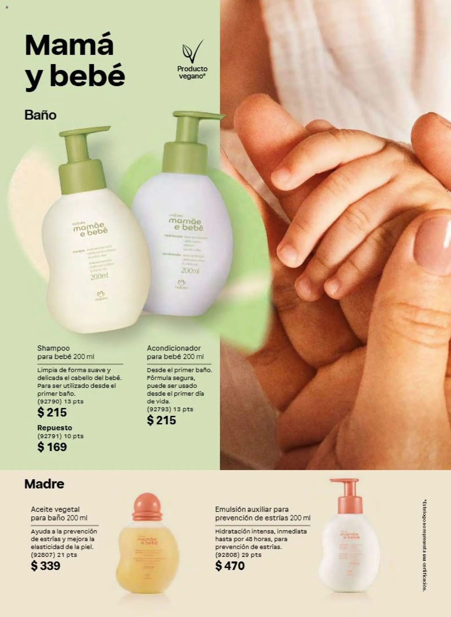 Nuevas ofertas de Natura válidas en toda la República Mexicana desde el 21/08/2026. ¡Encuentra las mejores ofertas en Natura campaña 13 2026! | Página: 148 | Productos: Aceite vegetal, Shampoo, Baño, Acondicionador