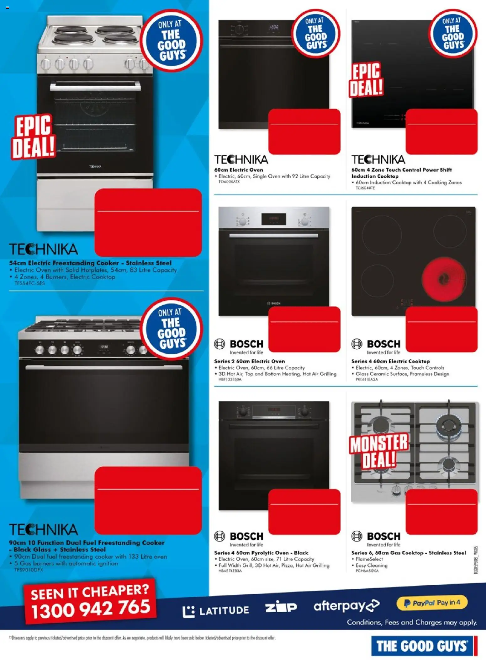 The Good Guys catalogue - valid from 29/07/2026 | Page: 6 | Products: Oven, Cooktop