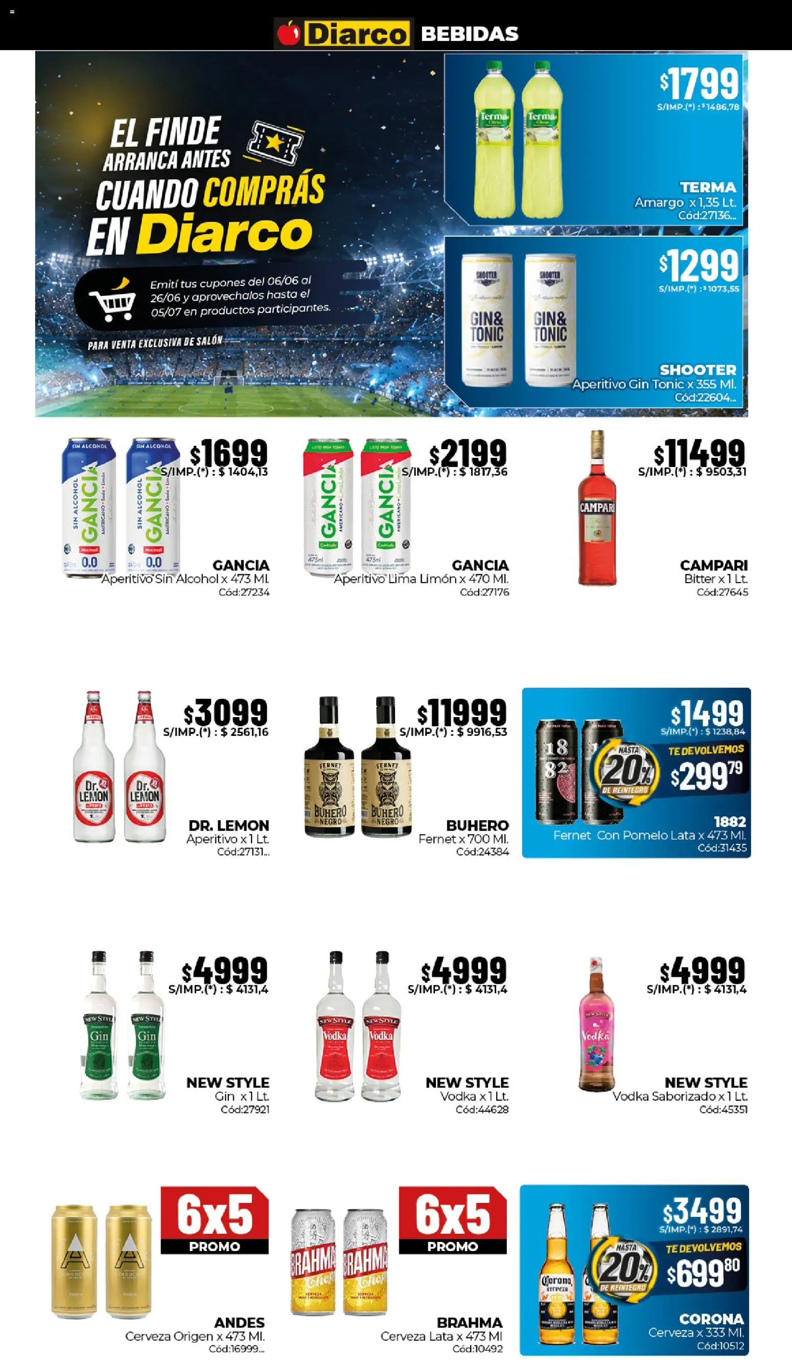 Diarco ofertas │ válido desde el 22/06/2026 | Página: 7