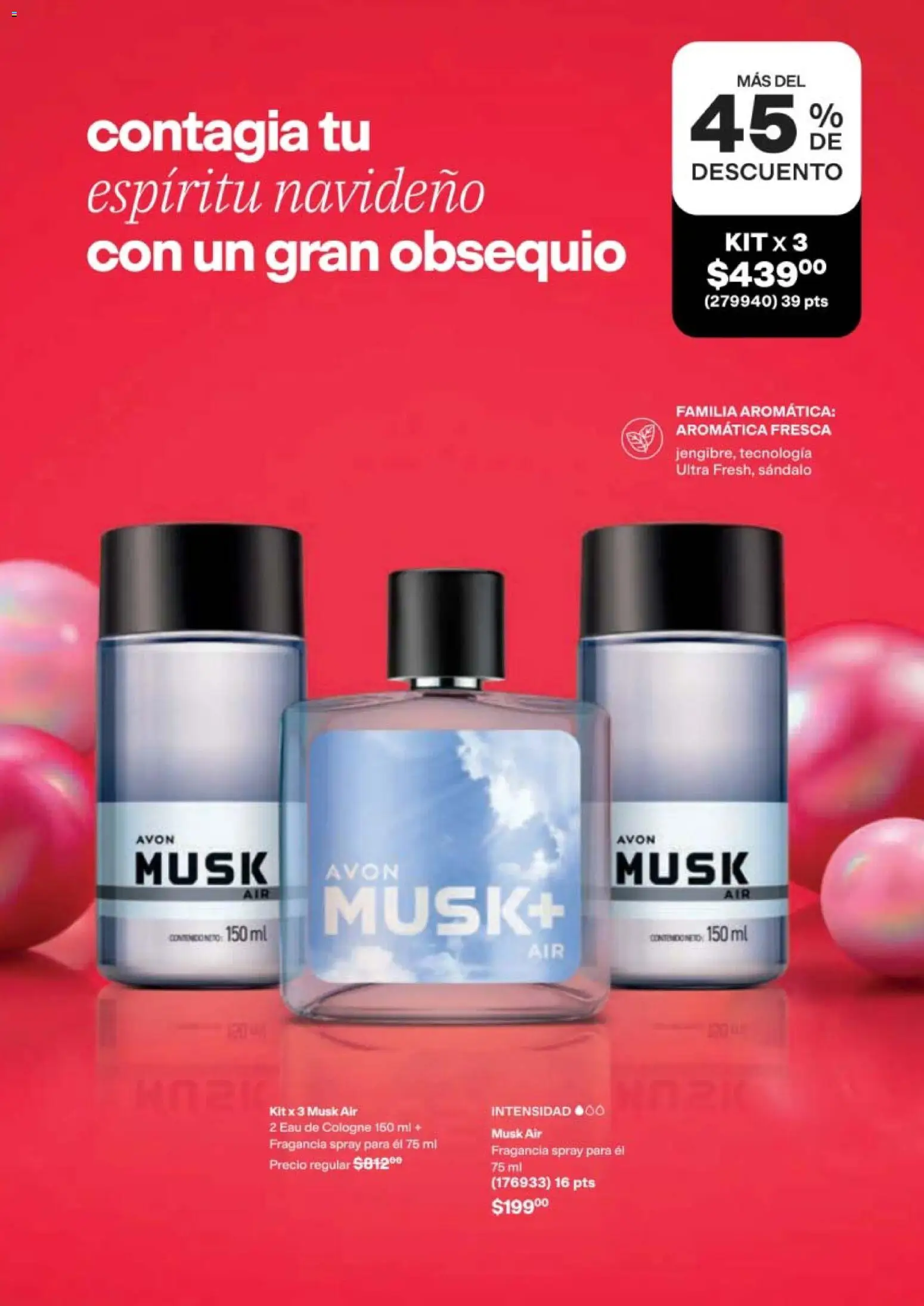 Nuevas ofertas de AVON válidas en toda la República Mexicana desde el 06/11/2026. ¡Encuentra las mejores ofertas en AVON campaña 17 2026! | Página: 45