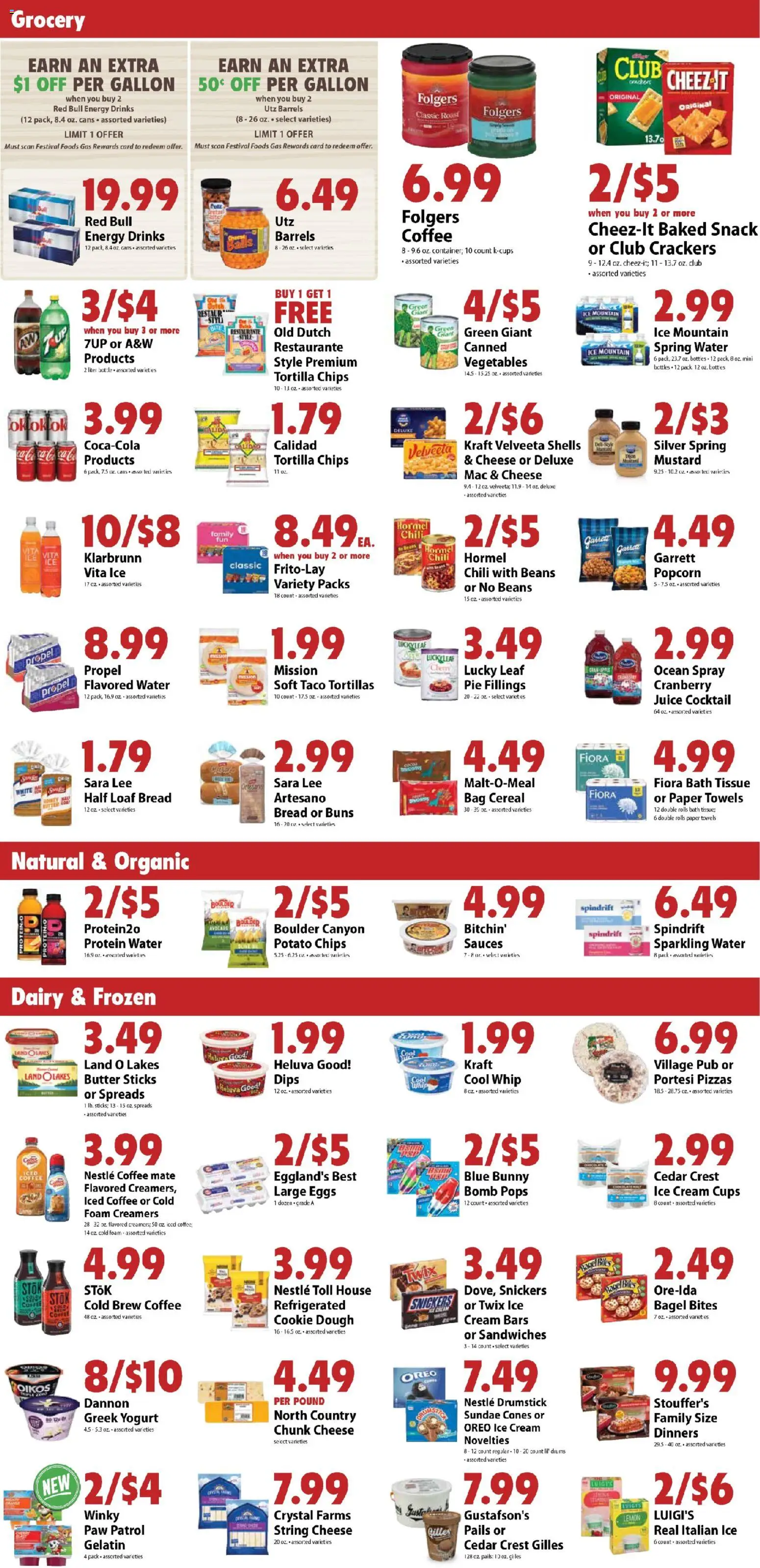 Festival Foods Weekly Ad - valid from 07/01/2026 | Page: 4 | Products: Bath, Yogurt, Cream, Bag