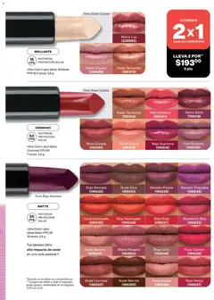 Vista previa de AVON campaña 11 2026, nuevo folleto de la tienda, válido en México a partir del 10/07/2026 | Página: 159 | Productos: Vino, Lápiz labial