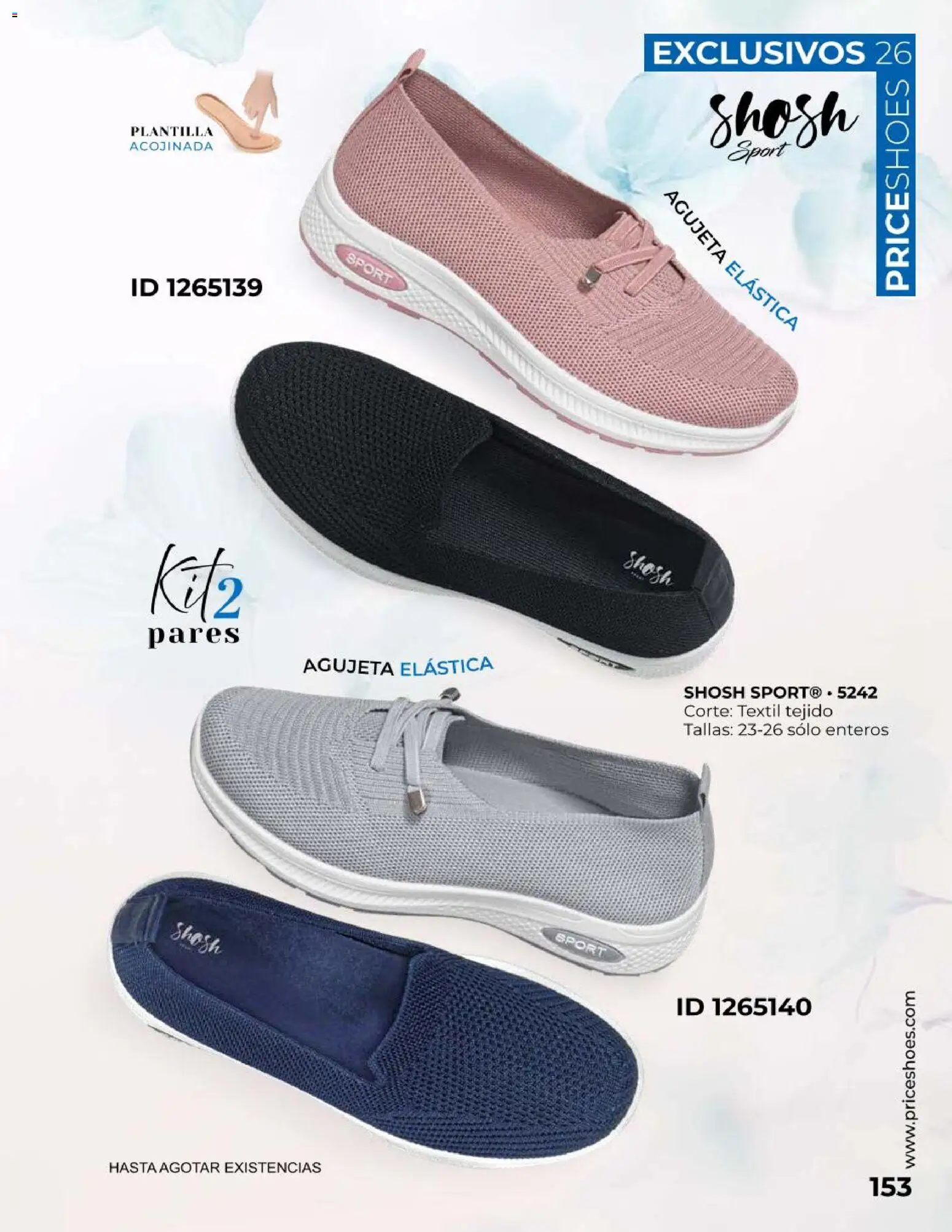 Nuevas ofertas de Price Shoes válidas en toda la República Mexicana desde el 01/10/2026. ¡Encuentra las mejores ofertas en Price Shoes catálogo Exclusivos! | Página: 153