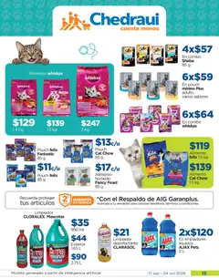 Vista previa de Chedraui folleto, nuevo folleto de la tienda, válido en México a partir del 17/09/2026 | Página: 15