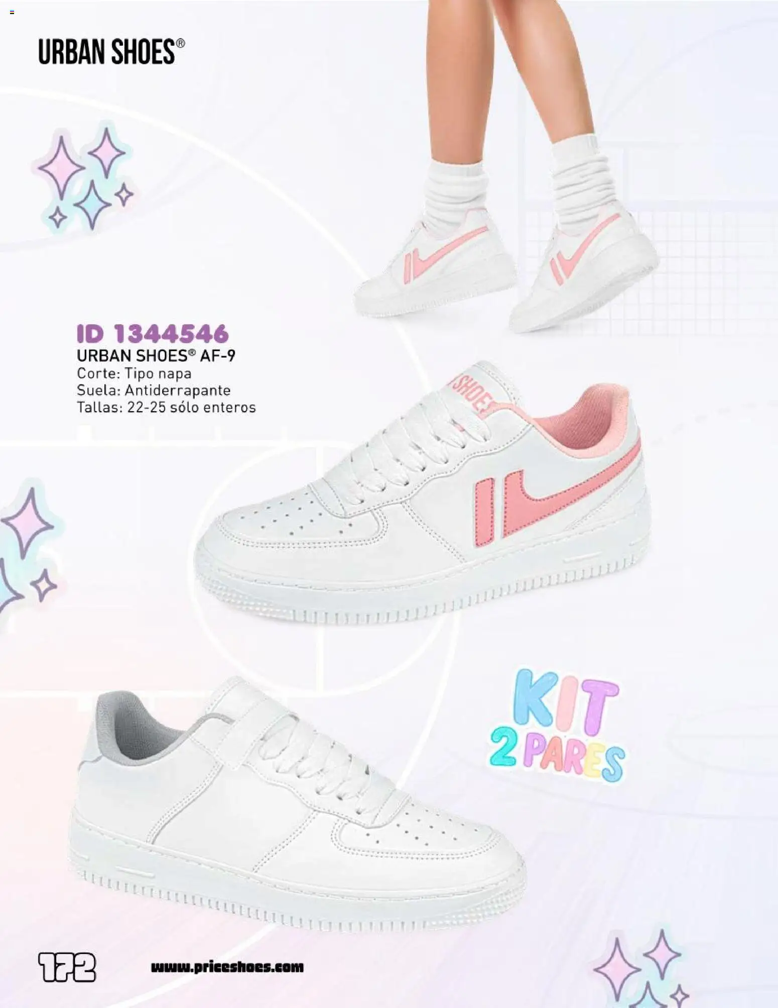 Nuevas ofertas de Price Shoes válidas en toda la República Mexicana desde el 12.06.2026. ¡Encuentra las mejores ofertas en Price Shoes catálogo Escolar! | Página: 172