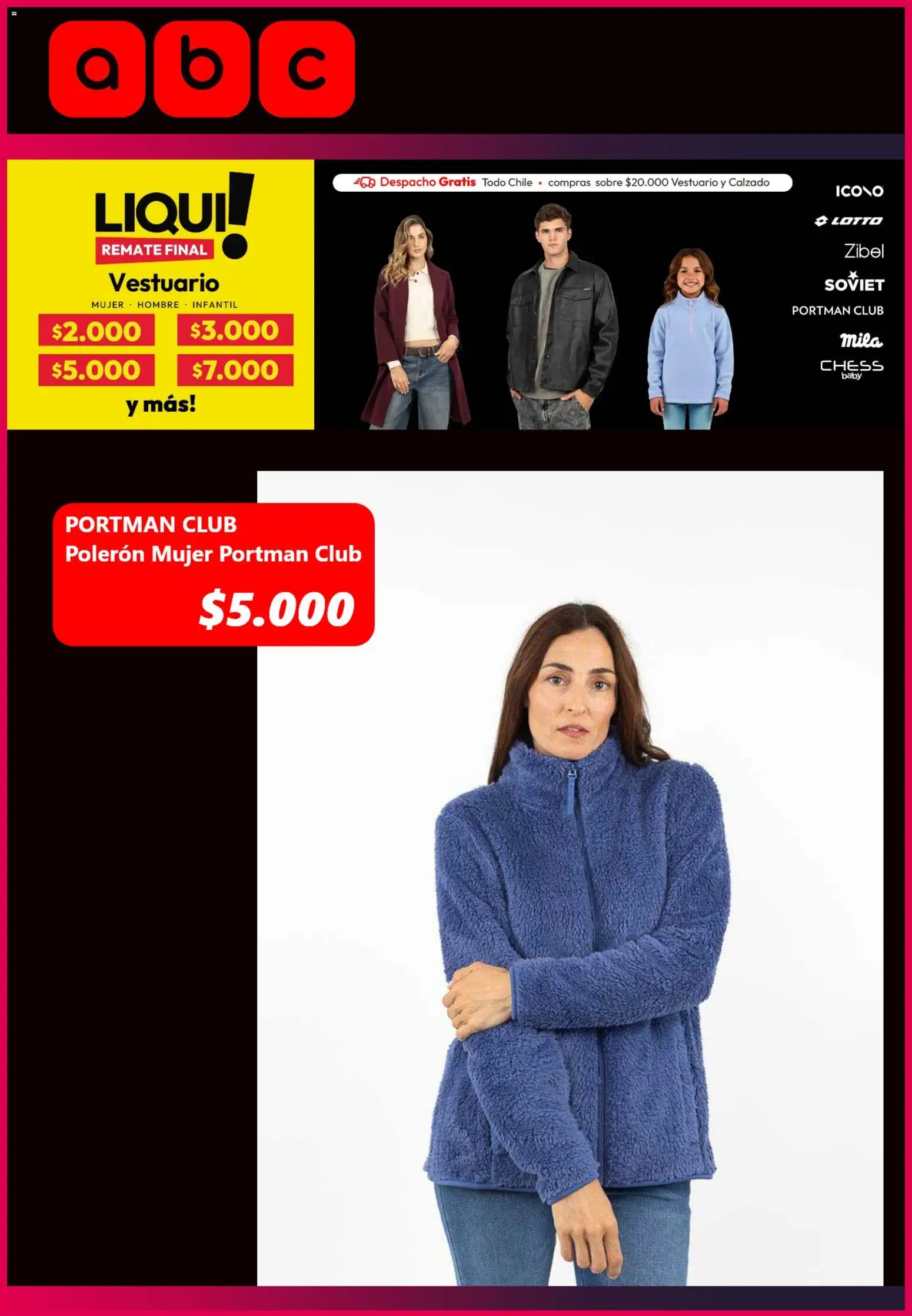 ABC Ofertas │ válido desde el 10.08.2026 | Página: 7 | Productos: Sobre, Poleron