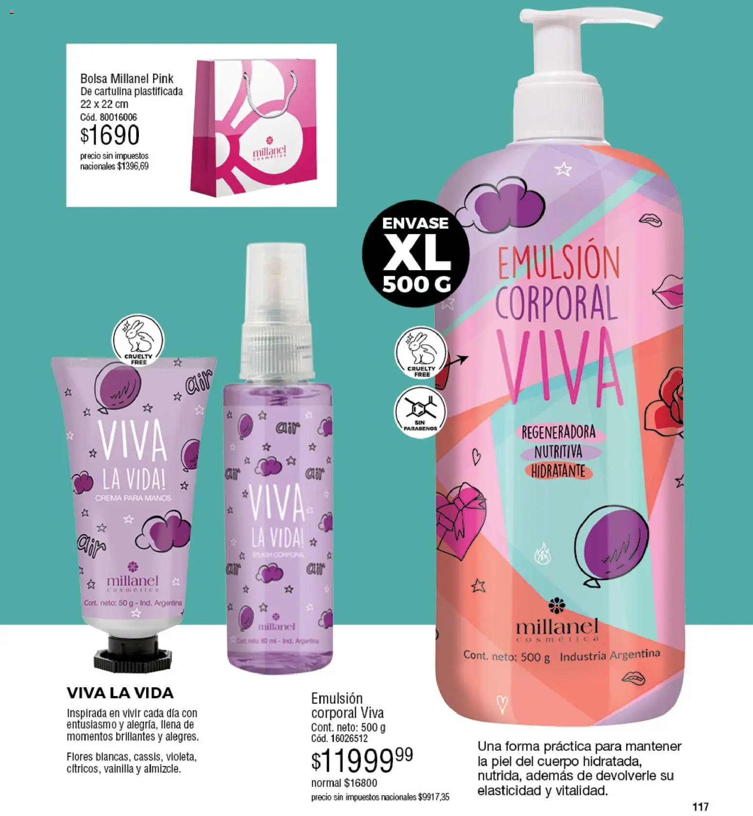 Millanel - Catálogo │ válido desde el 25.05.2026 | Página: 141 | Productos: Bolsa, Emulsión, Crema