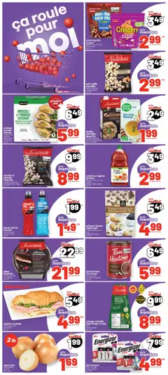 Preview of Metro circulaire - Mon épicier from shop Metro valid from Oct 1, 2026 | Page: 20 | Products: Frozen chicken, Grana Padano, Pâté, Chocolate