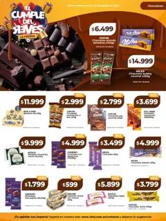 Vista previa Vital - Ofertas válido desde el 24/08/2026 | Página: 22 | Productos: Almendras, Mani, Chocolate