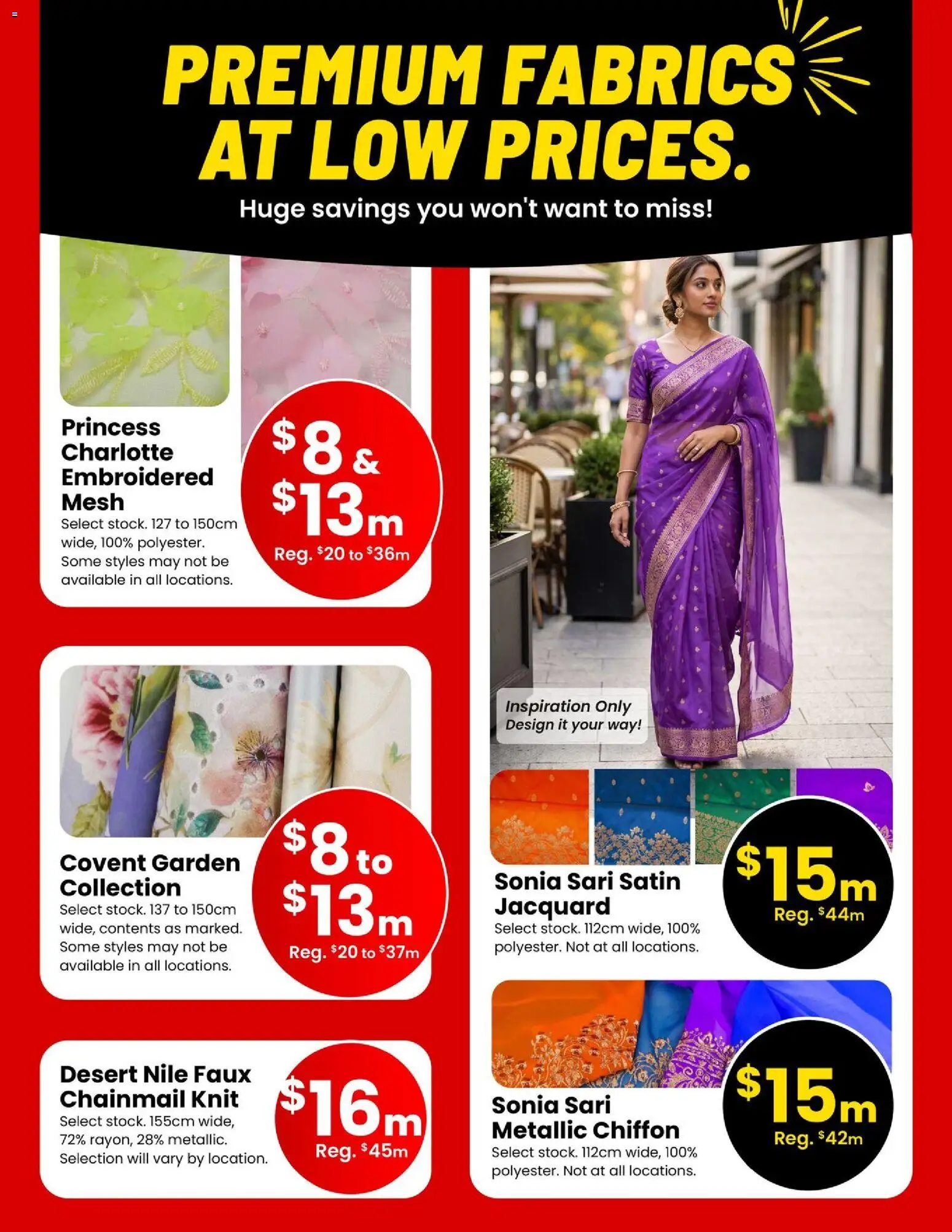 Fabricland flyer valid from Aug 1, 2026 | Page: 9