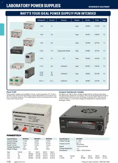 Preview of Jaycar Engineering & Scientific Catalogue 2025/2026  - valid from 09.07.2025 | Page: 112