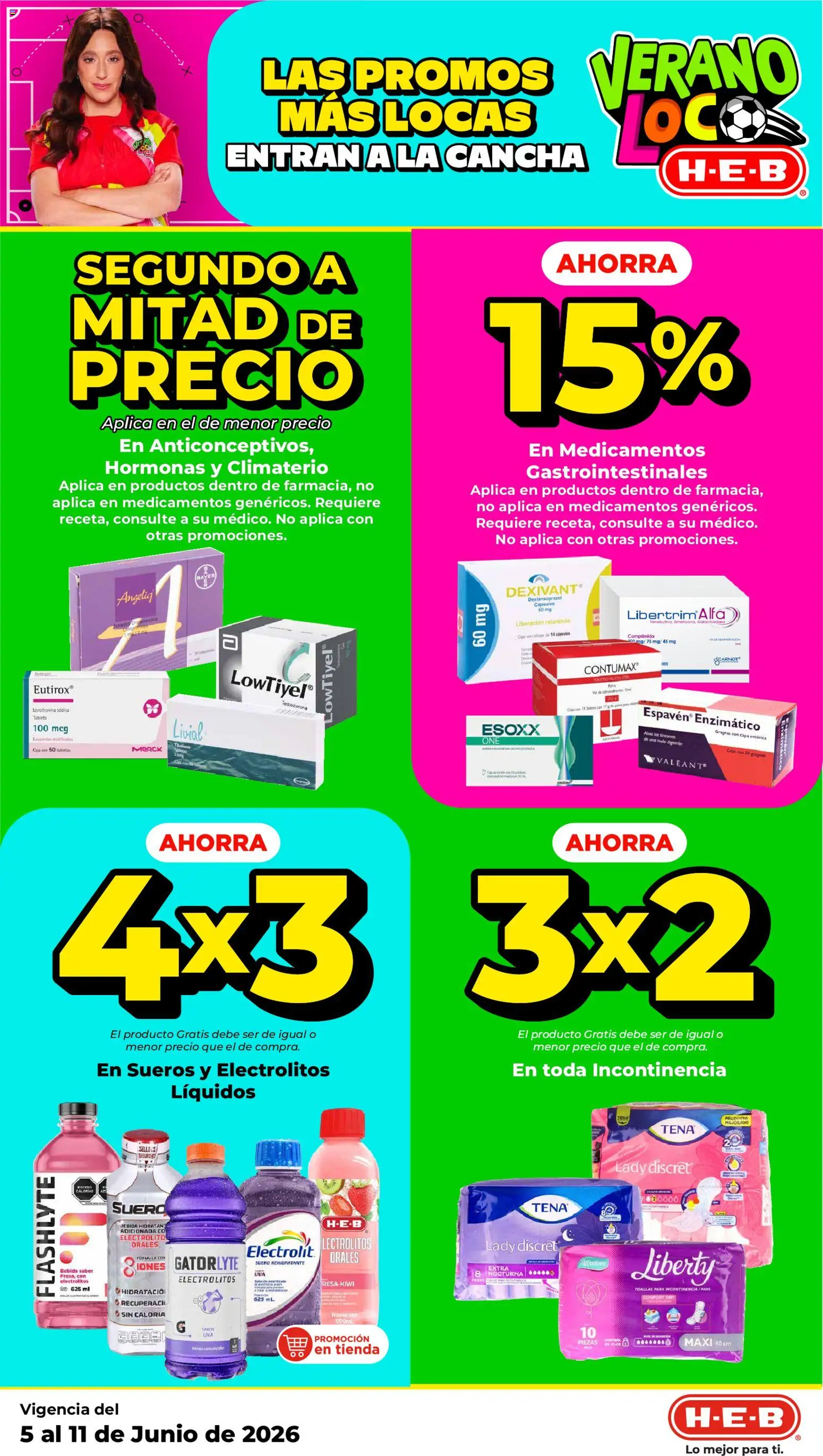 Nuevas ofertas de H-E-B válidas en toda la República Mexicana desde el 05.06.2026. ¡Encuentra las mejores ofertas en H-E-B folleto! | Página: 8 | Productos: Frasco, Café, Caja, Toallas