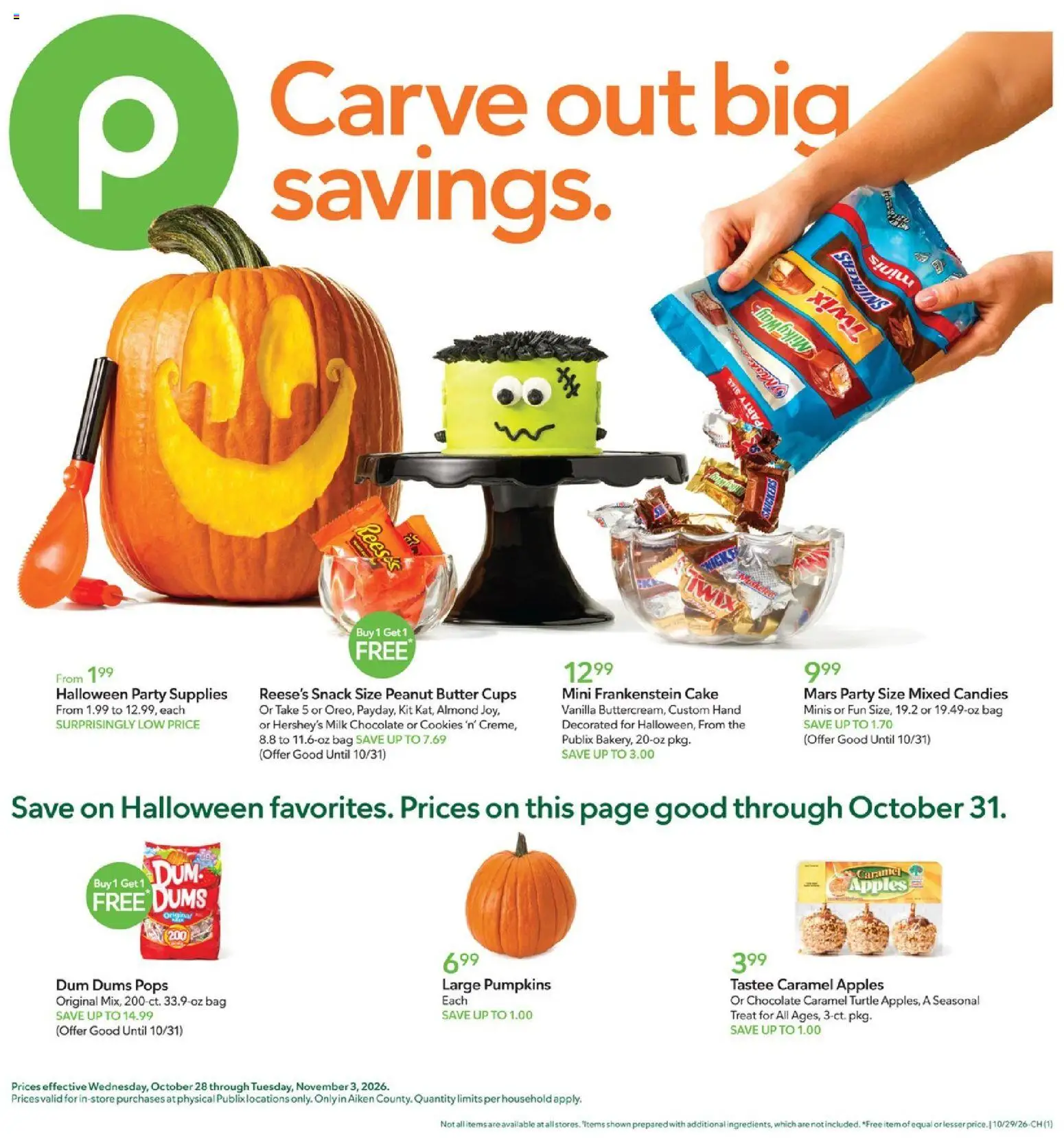 Publix Weekly Ad - valid from 10/28/2026 | Page: 1