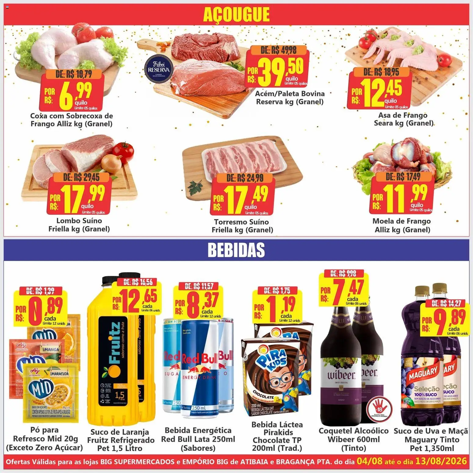 Big Supermercados Folheto - válido de 04/08/2026 | Página: 3