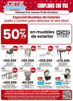 Vista previa Coto - Hogar Productos válido desde el 09/10/2026