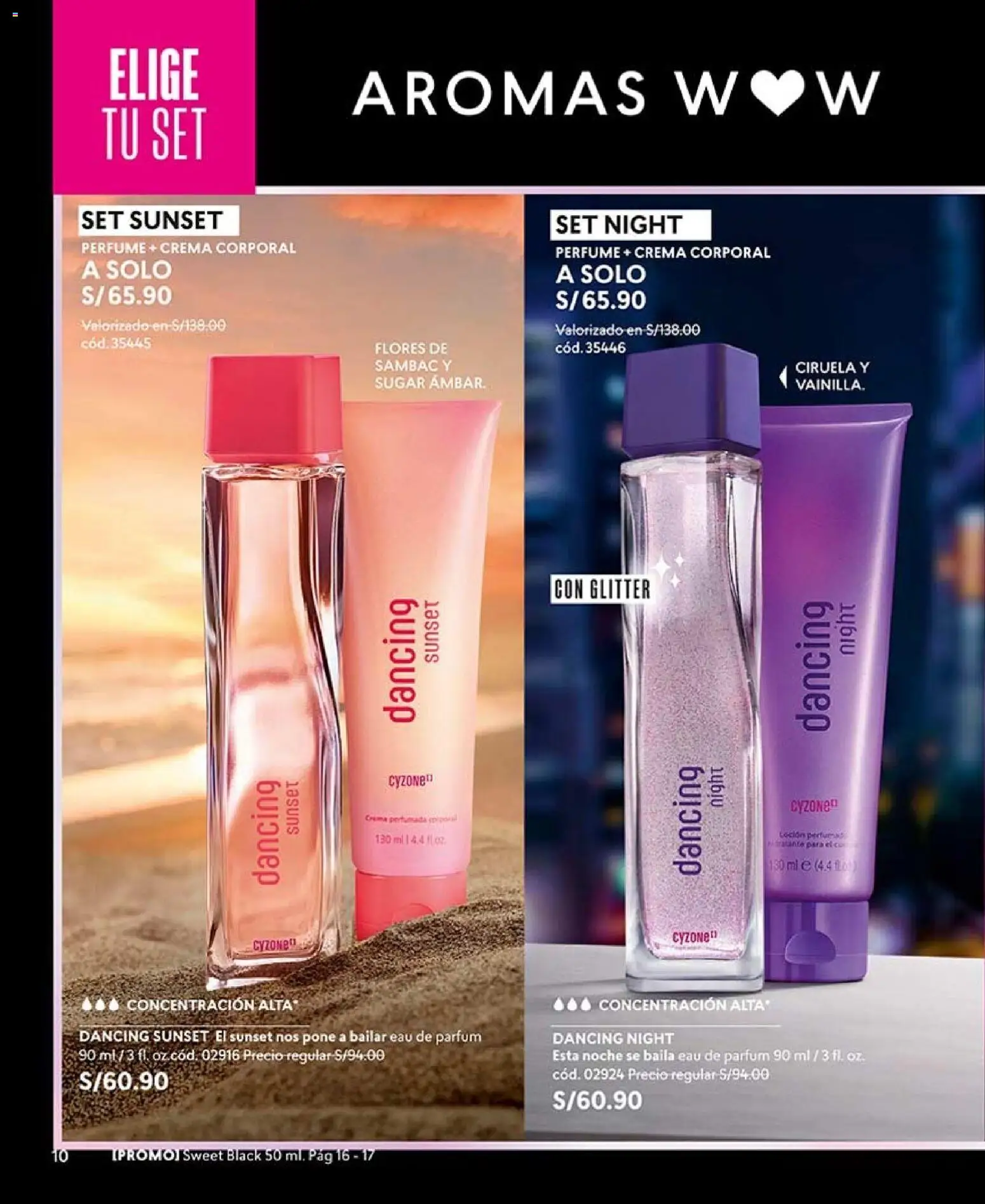 Catálogo CyZone válido desde 02/08/2026 | Página: 10 | Productos: Crema, Perfume