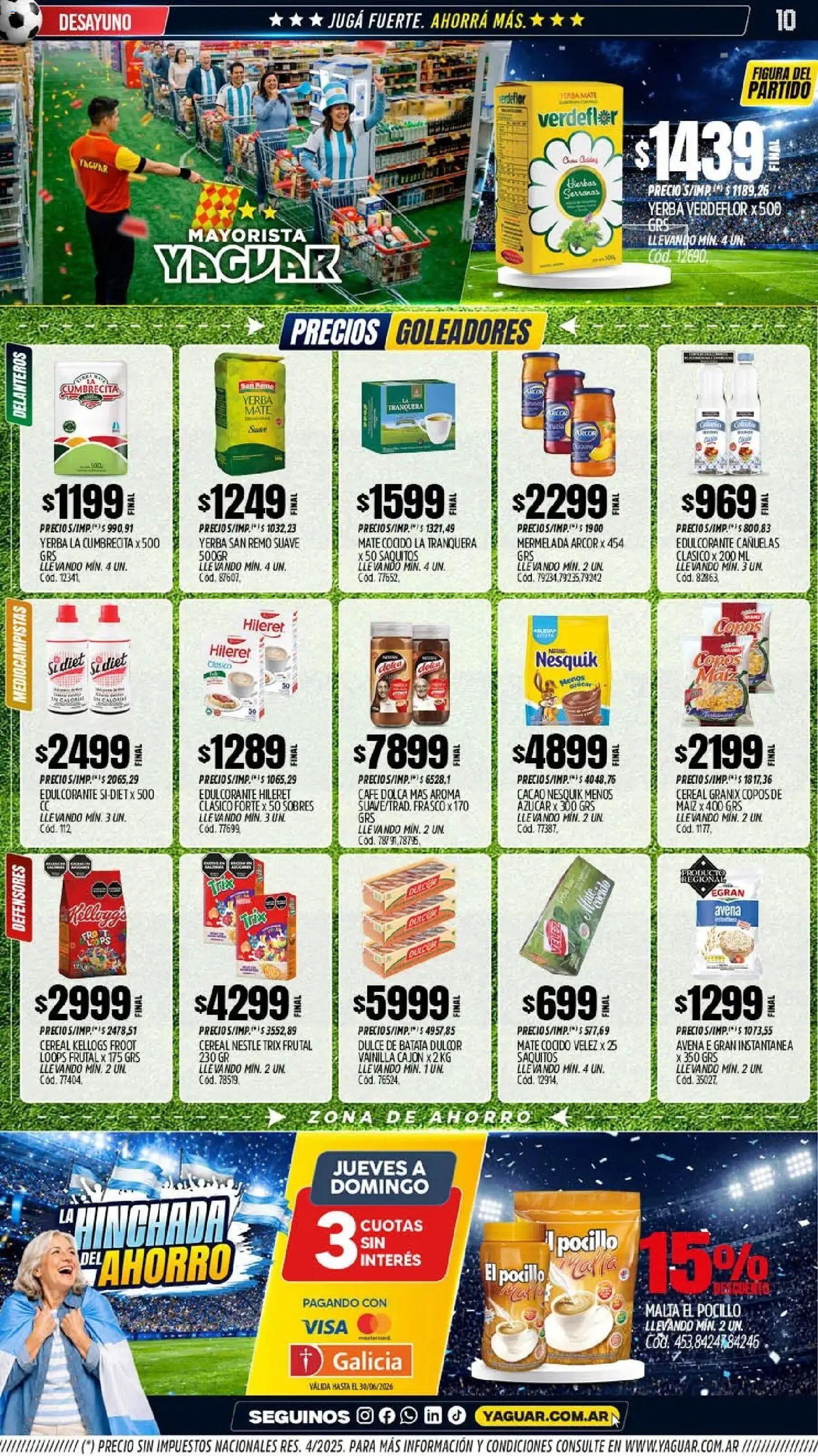Yaguar - Oferta Semanal Córdoba │ válido desde el 22/06/2026 | Página: 9