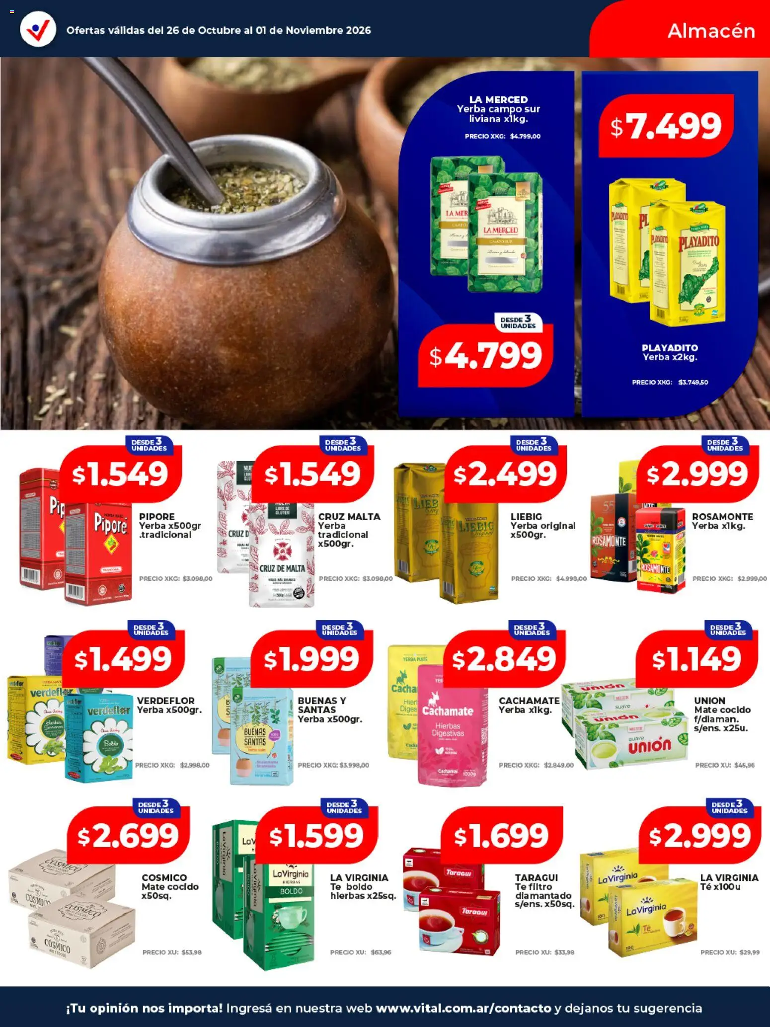 Vital - Ofertas │ válido desde el 26/10/2026 | Página: 21
