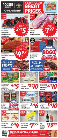 Preview of Rouses weekly ads valid from 09/09/2026