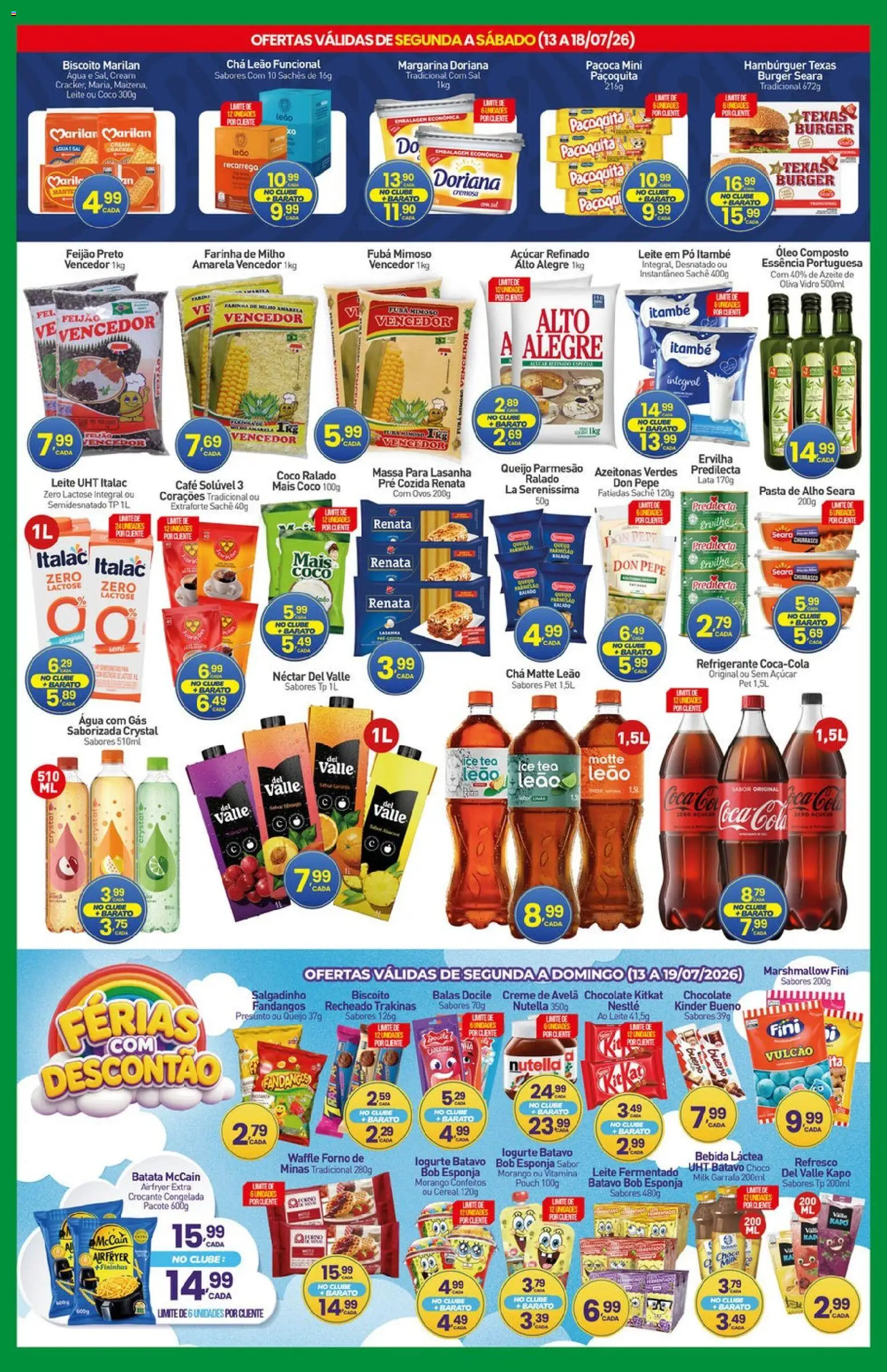 Rede Bom Lugar Folheto - válido de 13/07/2026 | Página: 2 | Produtos: Alho, Café, Chá, Paçoca