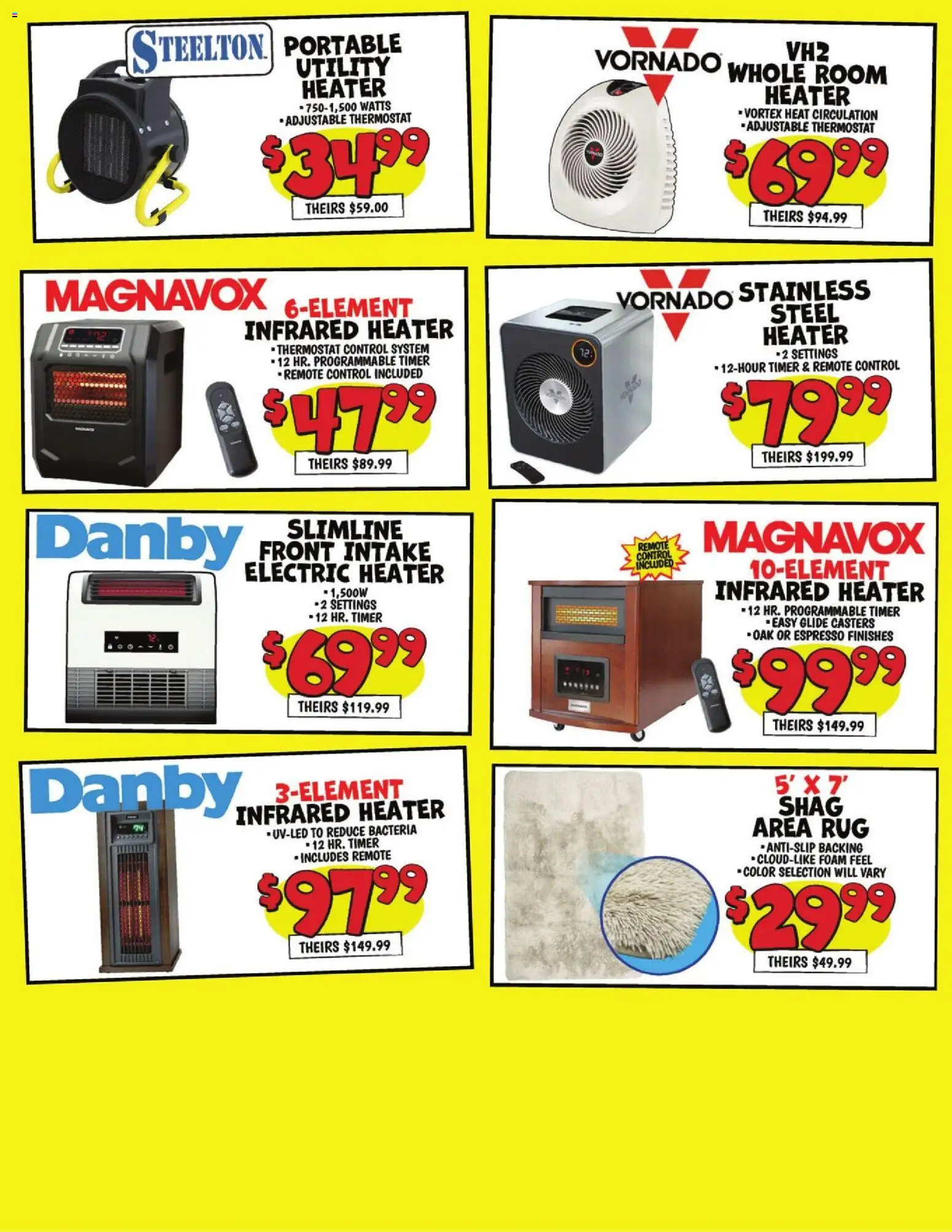 Ollie's Ad 2 - valid from 09/23/2026 | Page: 4 | Products: Foam, Thermostat