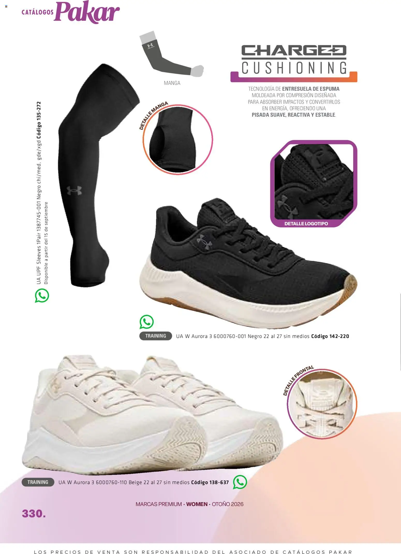 Nuevas ofertas de SC Pakar válidas en toda la República Mexicana desde el 28/08/2026. ¡Encuentra las mejores ofertas en SC Pakar catálogo Otoño! | Página: 330 | Productos: Espuma, Manga