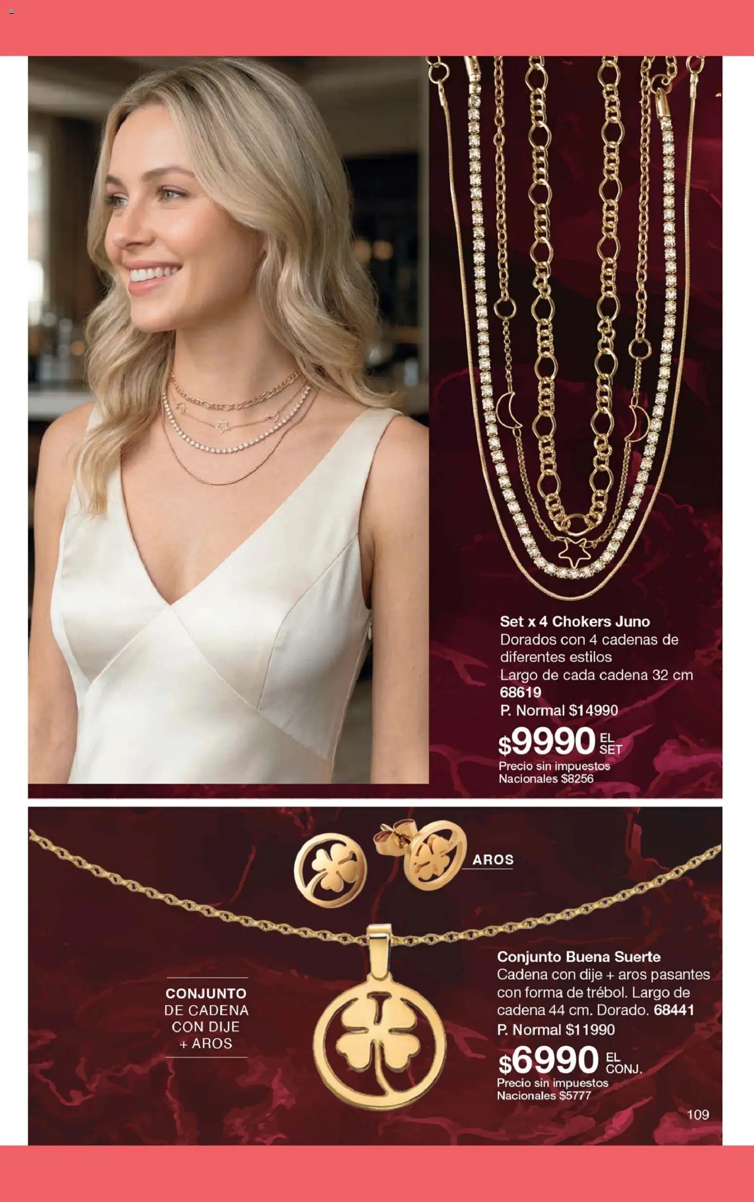 Gigot - CAMPAÑA 09 │ válido desde el 18.05.2026 | Página: 115 | Productos: Conjunto, Aros, Dije, Cadena