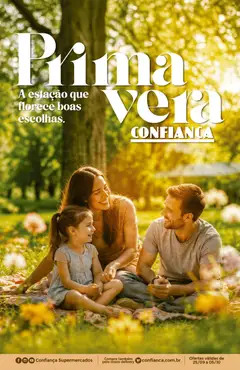 Confiança ofertas Primavera - Pré-Visualização do folheto da loja Confiança, válido de 25/09/2026